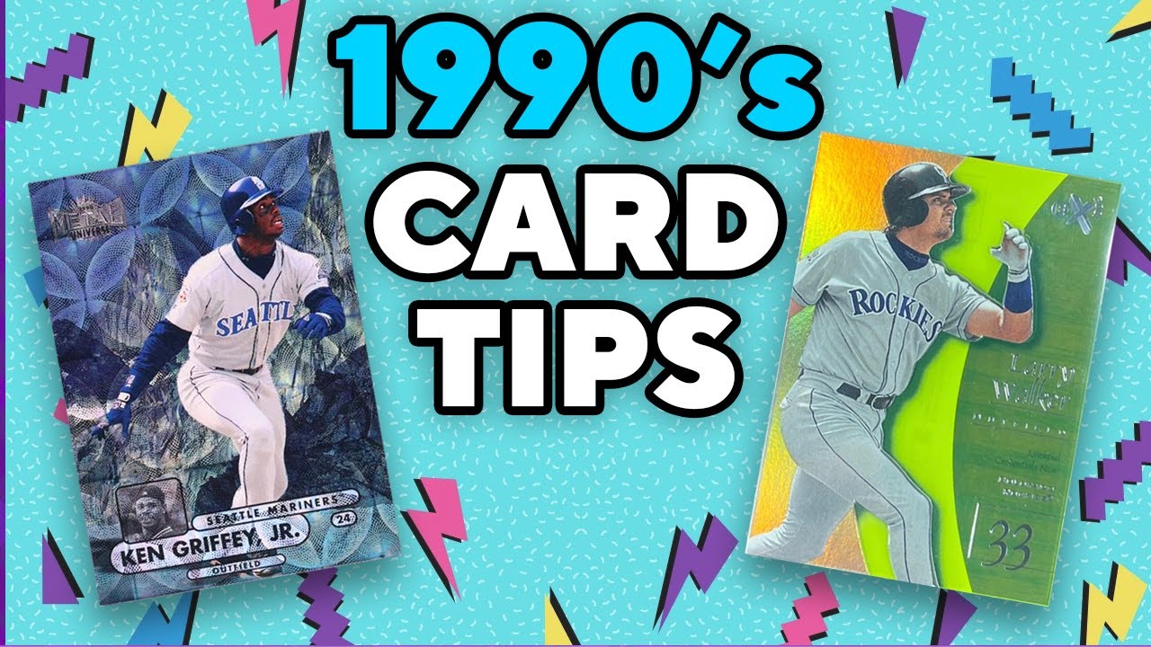 10 Things You MUST Know When Collecting 1990s Baseball Cards
