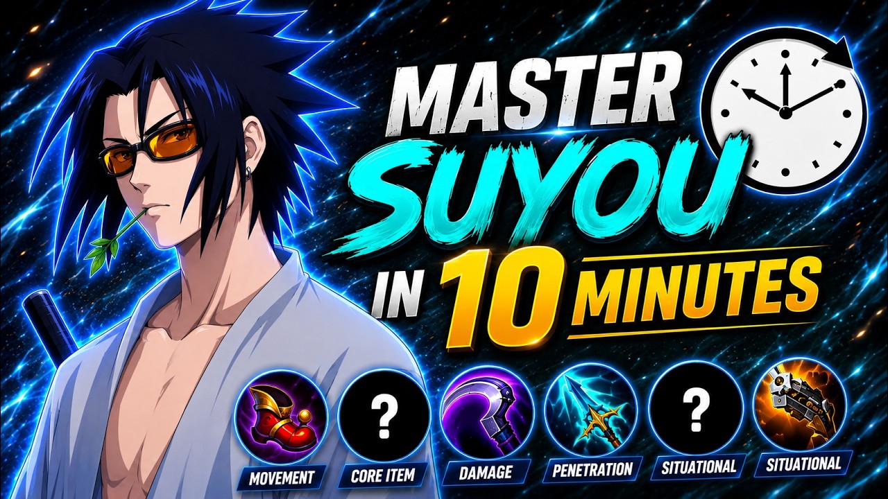 MASTER SUYOU IN 10 MINUTES (ULTIMATE GAMEPLAY GUIDE!!) 🔥 #suyou #mlbb
