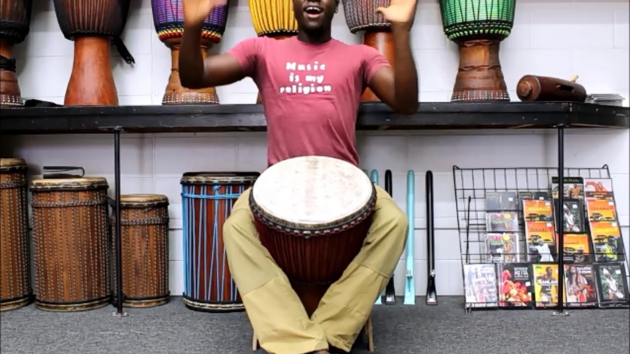Djembe DSD-09122 Sound Demo w/ Babara Bangoura Fakoly