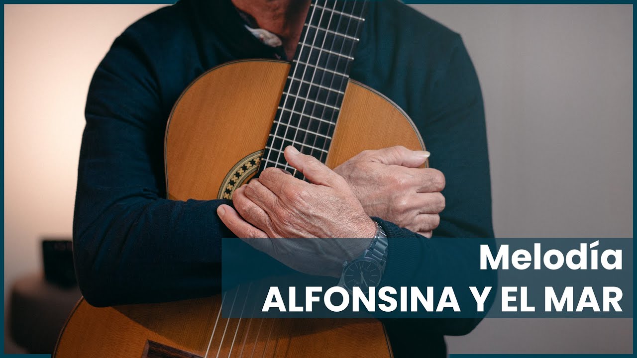 Como tocar el PUNTEO de ALFONSINA y el MAR | Melodía COMPLETA con Tablaturas👍👍👍