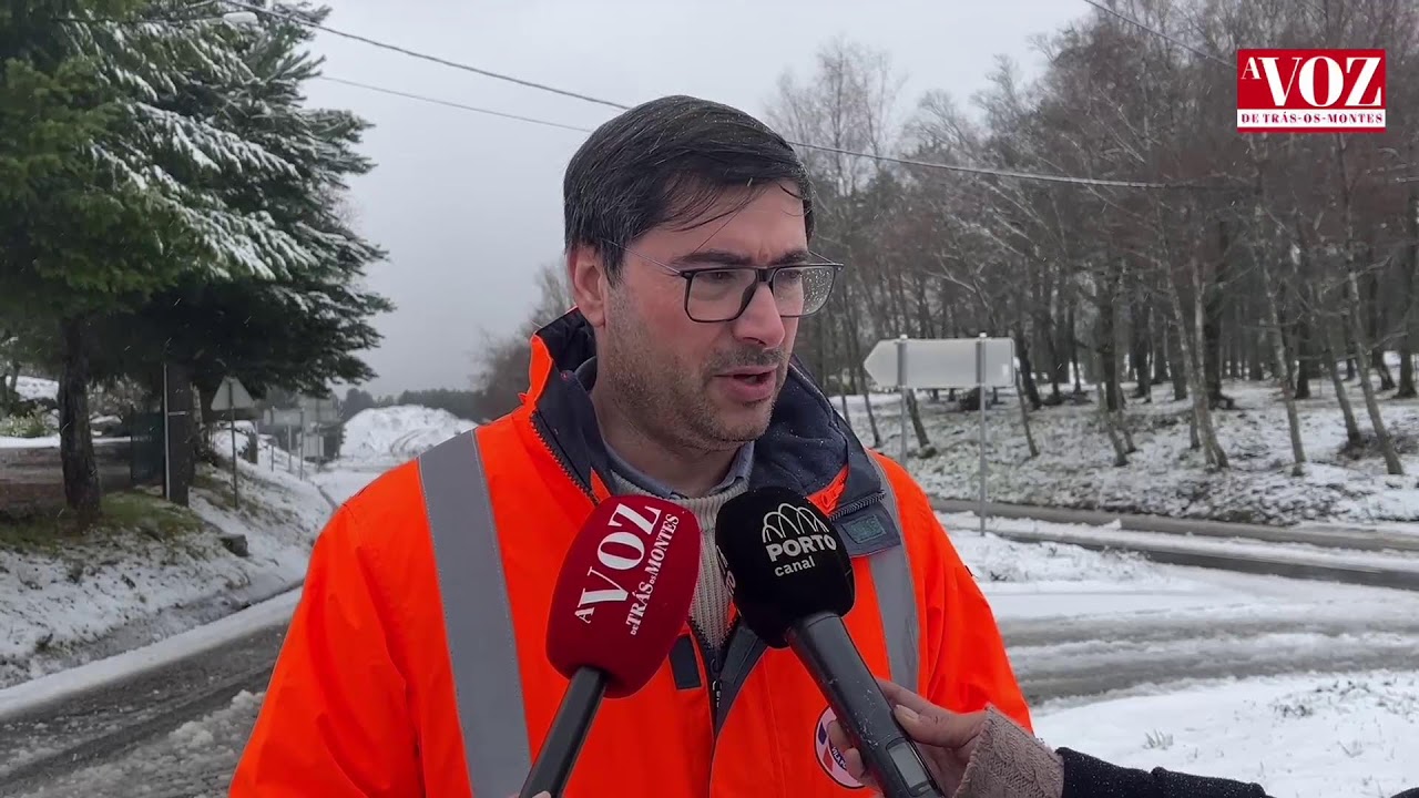 \\ Neve: Câmara de Vila Pouca de Aguiar faz ponto de situação