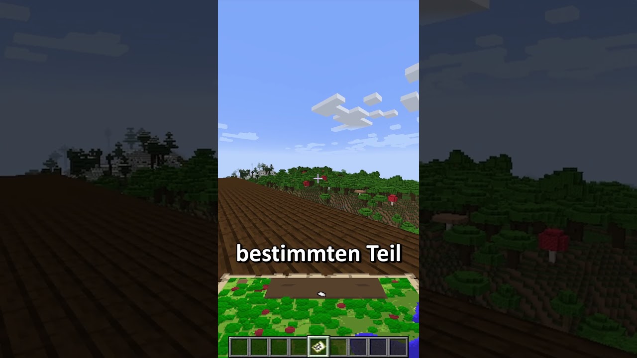 WENN man DIE GANZE Minecraft MAP erkunden würde... 