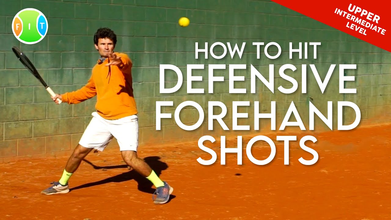 Golpes de DEFENSA en la DERECHA de tenis 🛡️🎾. Aprende 4 APOYOS de defensa | TRABAJO de 🏃🏼‍♀️ PIES