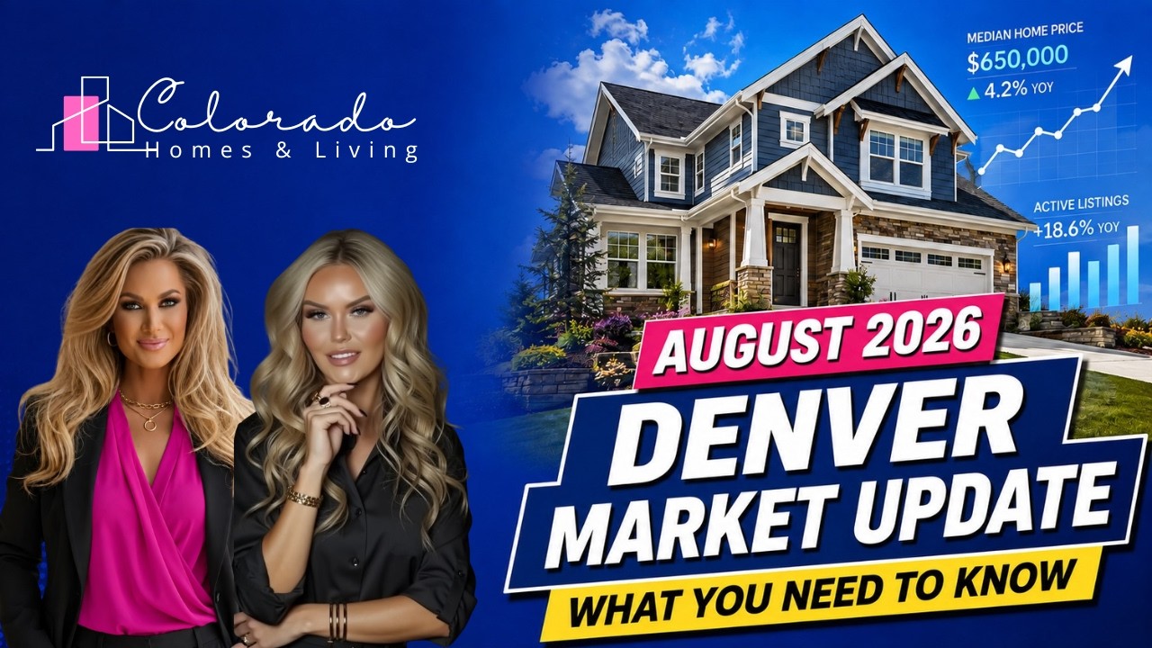 Denver Market Update- What You Need to Know August 2026