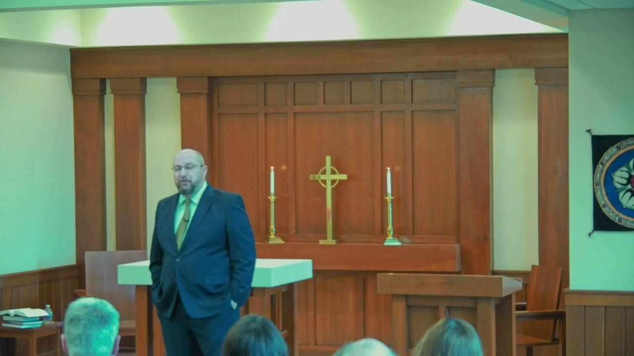 WELS CMM Chapel February 25, 2026 - Rev. Jon Hein