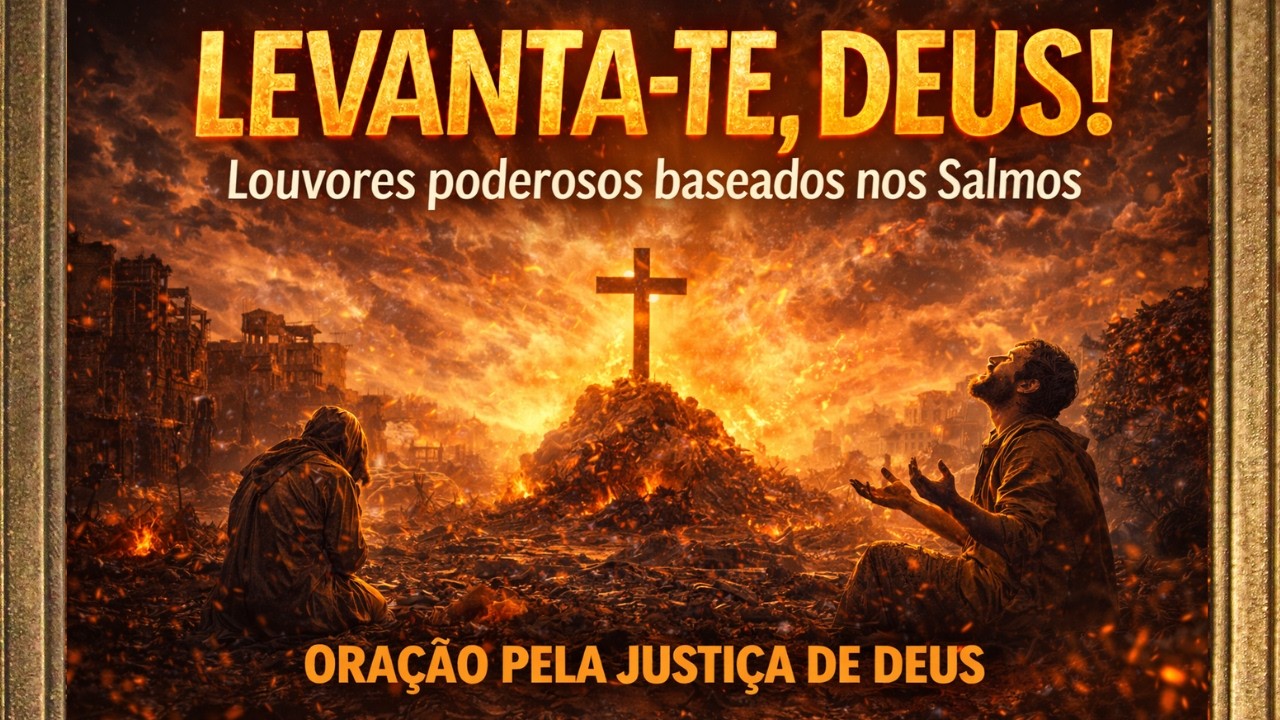 LEVANTA-TE DEUS! Salmos Cantados que Tocam a Alma | Rei de Toda Terra