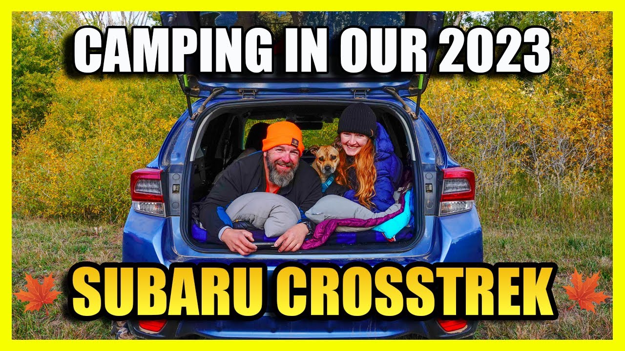 Couple + Dog Camping in the Colorado Mountains | Subaru Crosstrek Adventure