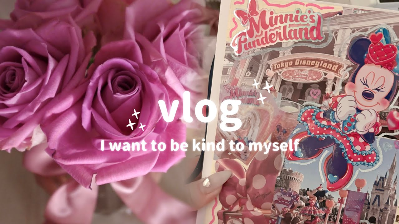 vlog┊︎心の余白を取り戻す🥀ミニパル購入品🩷スクラップブック作り🎟️