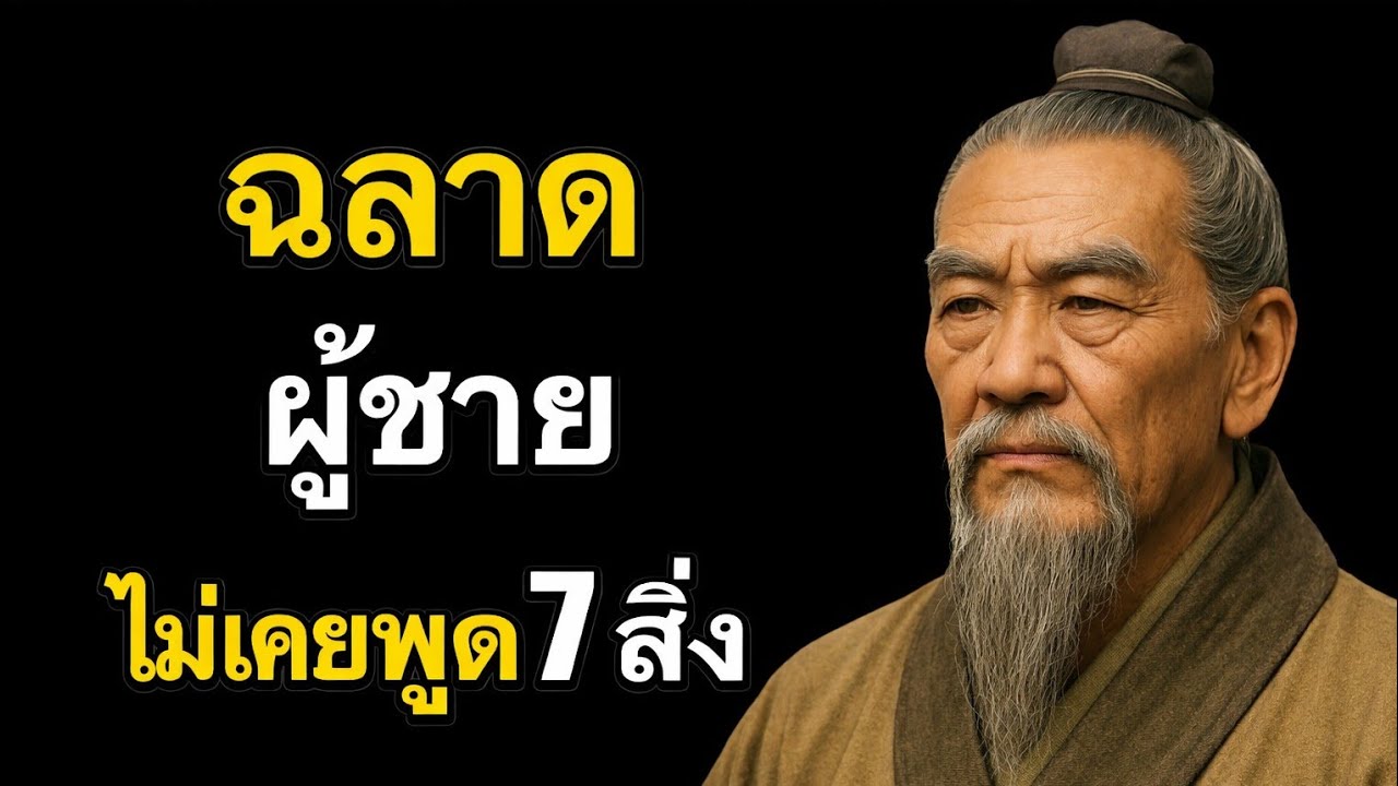 7 สิ่งที่คนฉลาดไม่เคยพูด | ปรัชญาสโตอิก