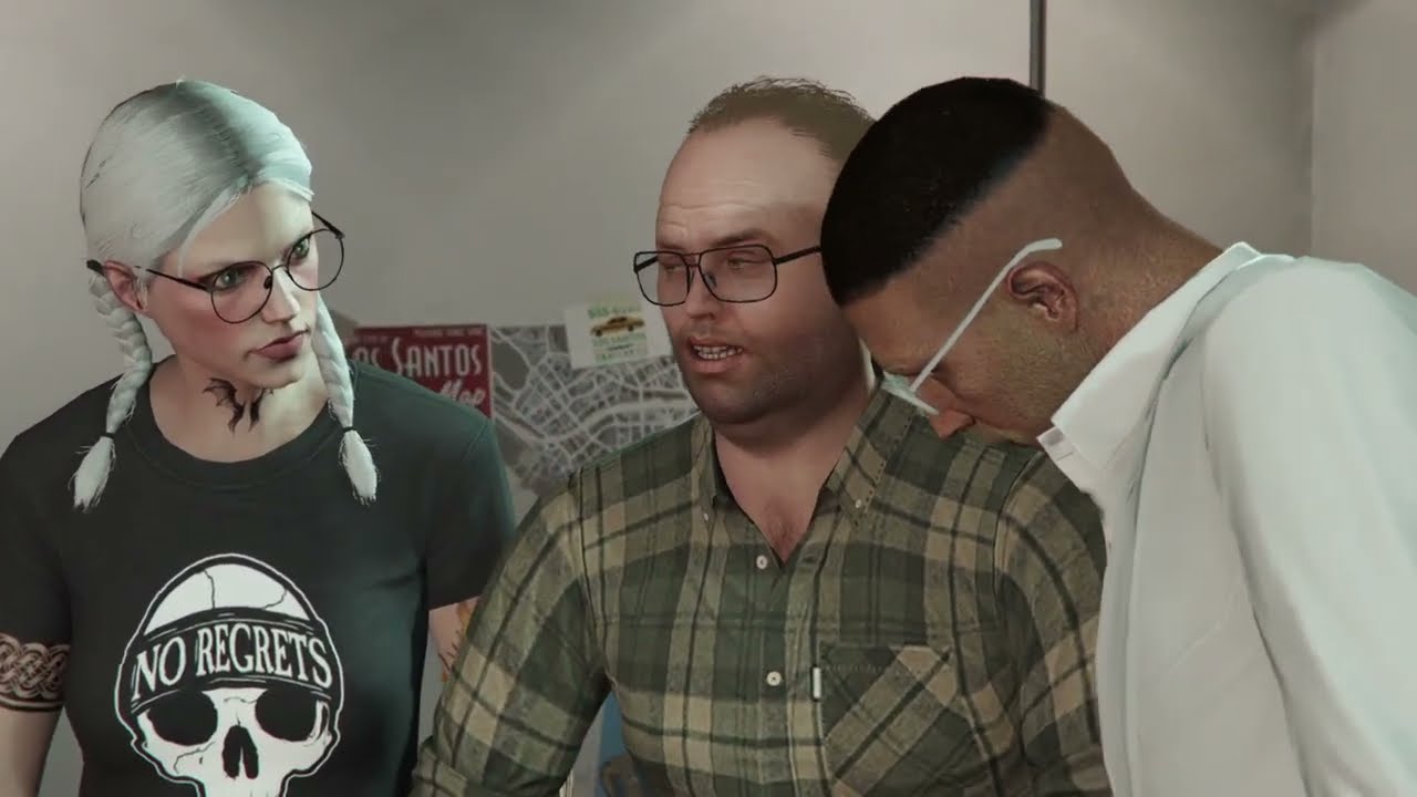 The Fleeca Job ~ Lester's plan | GTA V Online |