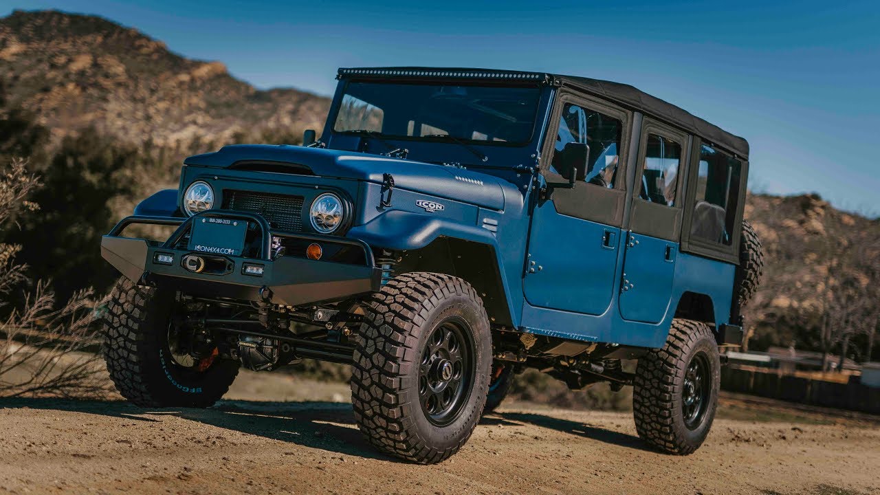 1974 ICON FJ44 #138 New School Restored & Modified Land Cruiser FJ40 !