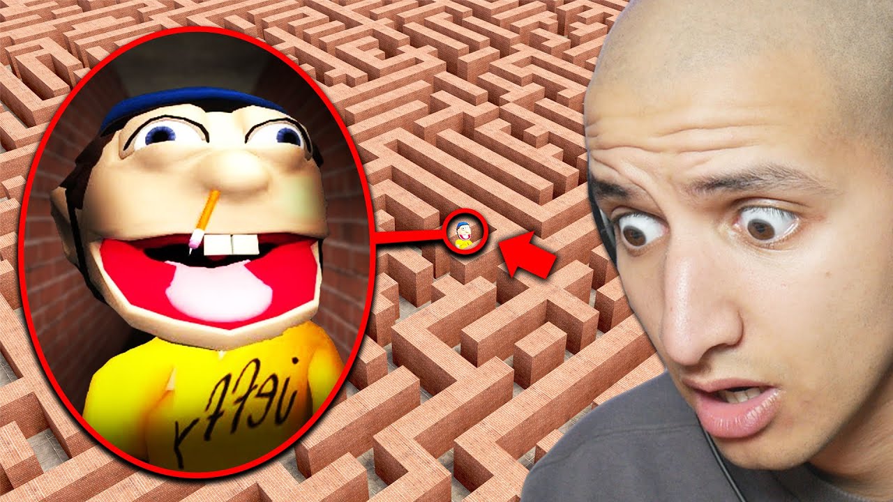 Do NOT Enter JEFFY MAZE at 3AM... (Scary)