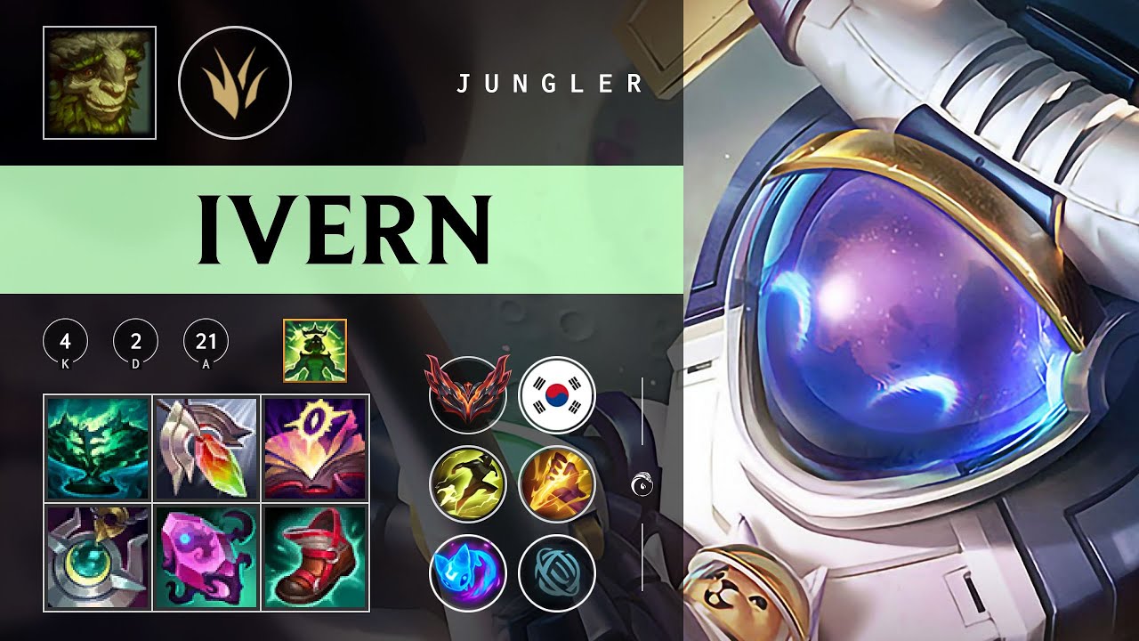 Ivern Jungle vs Lee Sin - KR Grandmaster Patch 26.02