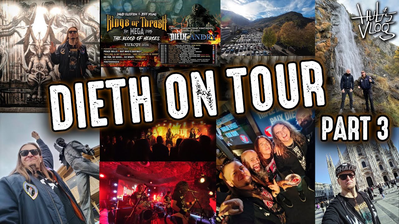Hub's Vlog EP 13 - DIETH Tour report part 3 - Switzerland, Italy, Czech, Germany & Poland!