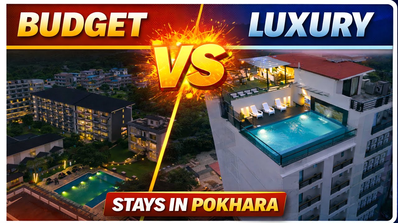 Budget vs Luxury Stays in POKHARA  || Which One Is Really Worth It? || A Stay Comparison ||