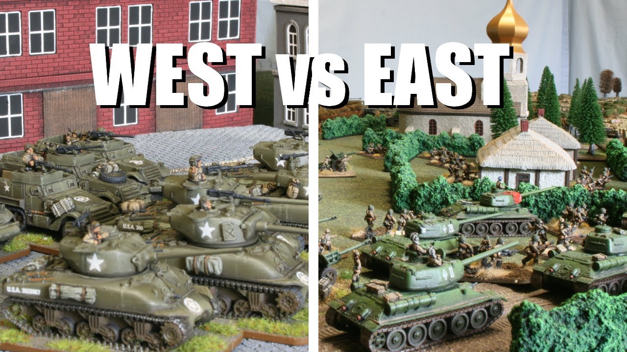Flames of War Battle Report - Western Allies vs Soviet