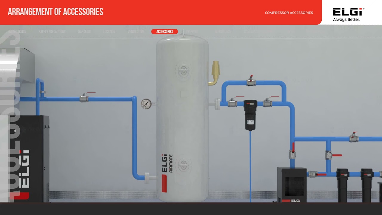 Elgi Compressor Installation guide