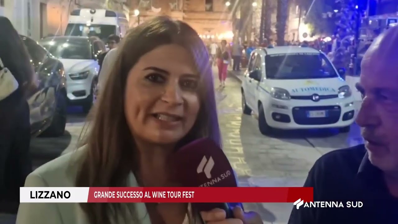 12 AGOSTO 2025   LIZZANO TA   GRANDE SUCCESSO AL WINE TOUR FEST