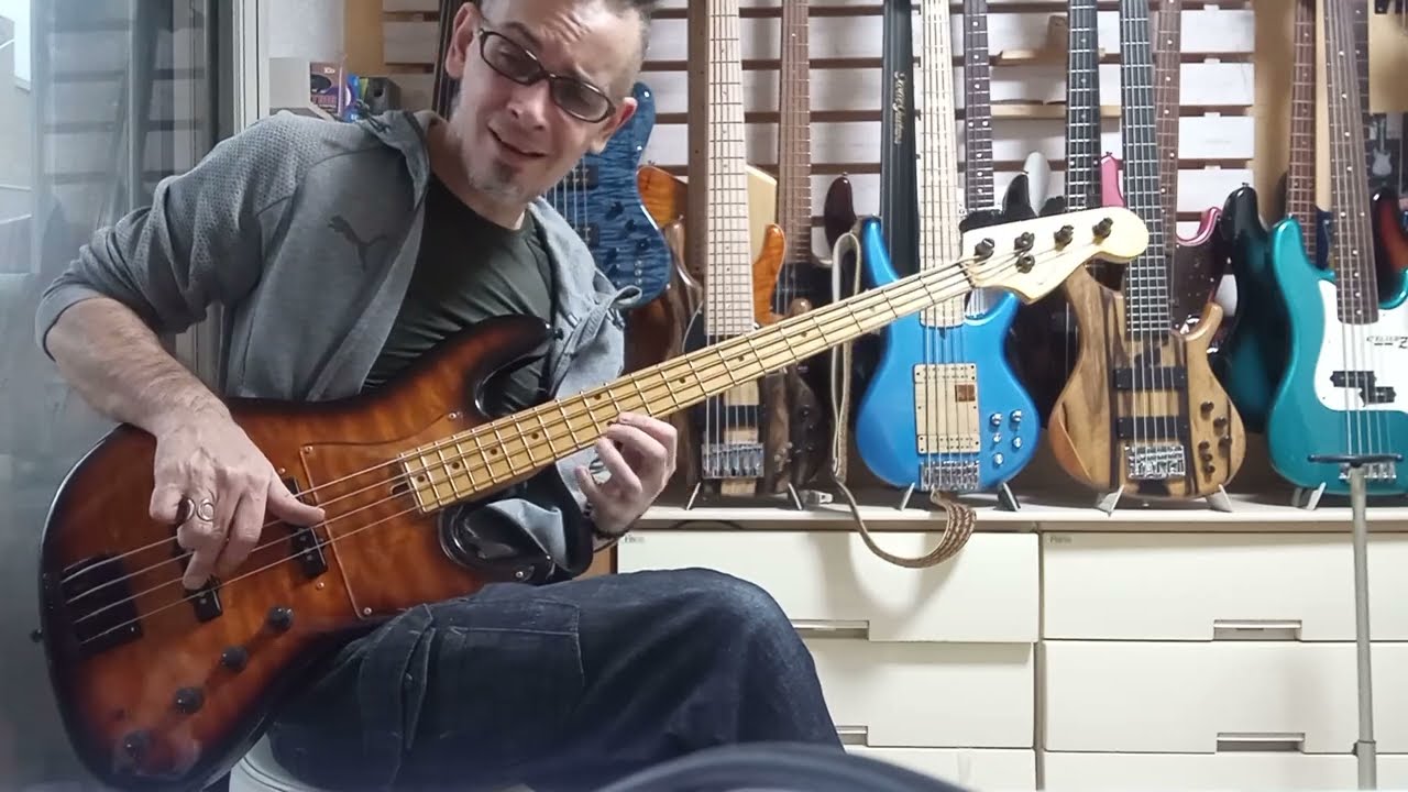 High End Japanese Bass Guitars: Combat Custom Modern Jazz Bass SOUND CHECK