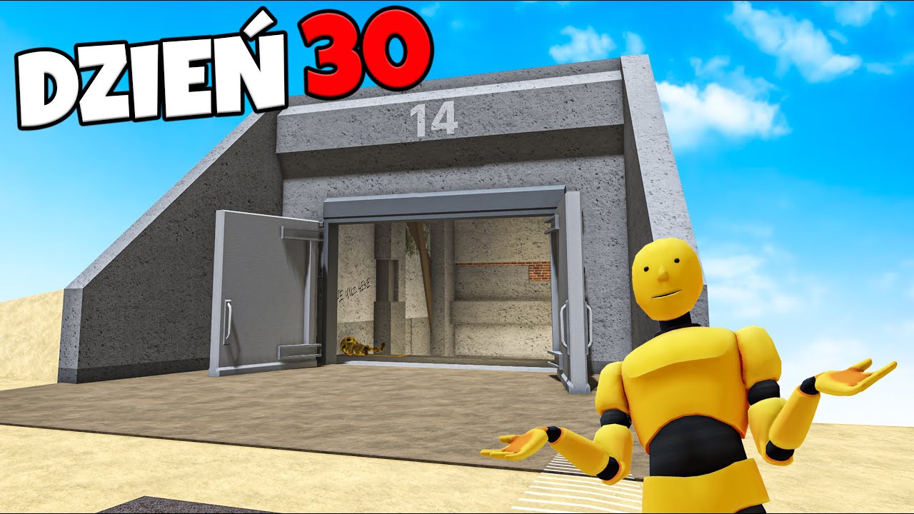 ❄️ PRZETRWAŁEM 30 DNI W BUNKRZE!? | ROBLOX |