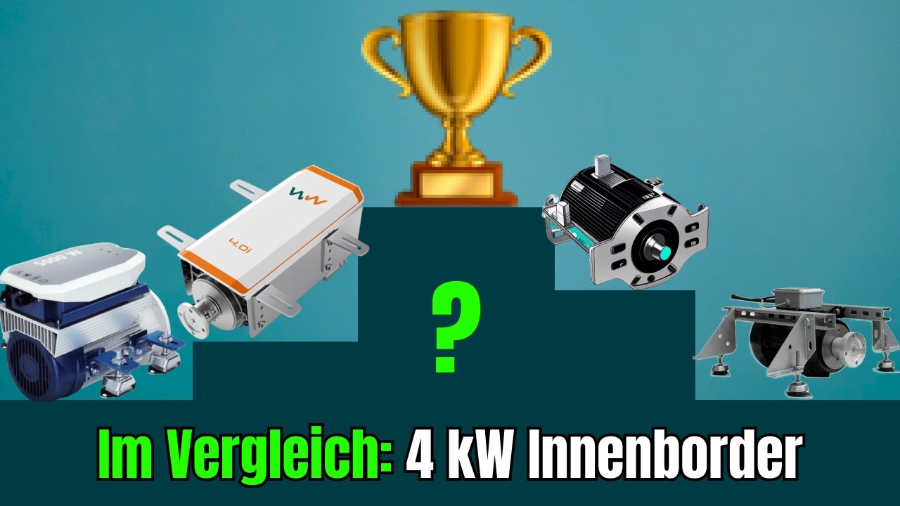 Elektro-Innenborder mit 4 kW im Vergleich [2025]
