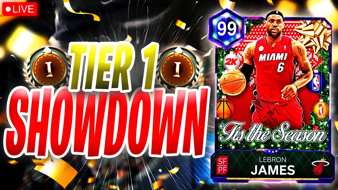 TIER 1 SHOWDOWN WITH DARK MATTER LEBRON!!