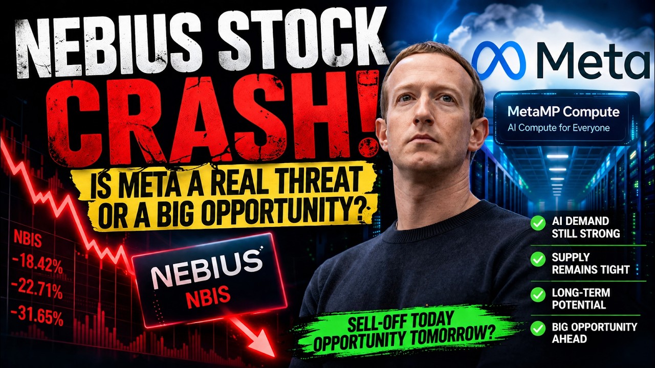 КРАХ акций Nebius! Meta &mdash; это реальная угроза или отличная возможность для покупки? | Анализ акци...