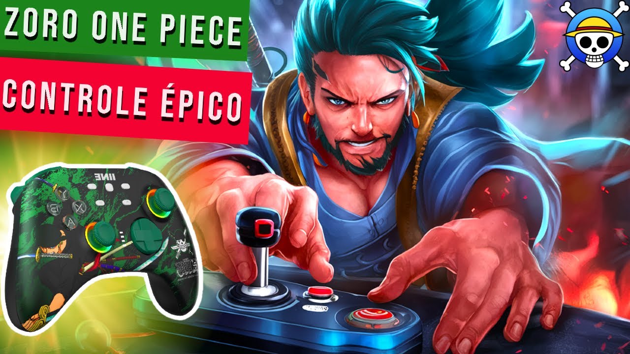 Não erre na hora de escolher o controle / joystick IINE ARES Zoro One Piece - Análise