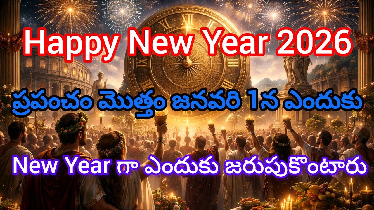 ప్రపంచం మొత్తం ఎందుకు జనవరి 1నే New Year‌గా జరుపుకుంటుంది?నిజమైన చరిత్ర & రహస్యాలు |Jai Secret World