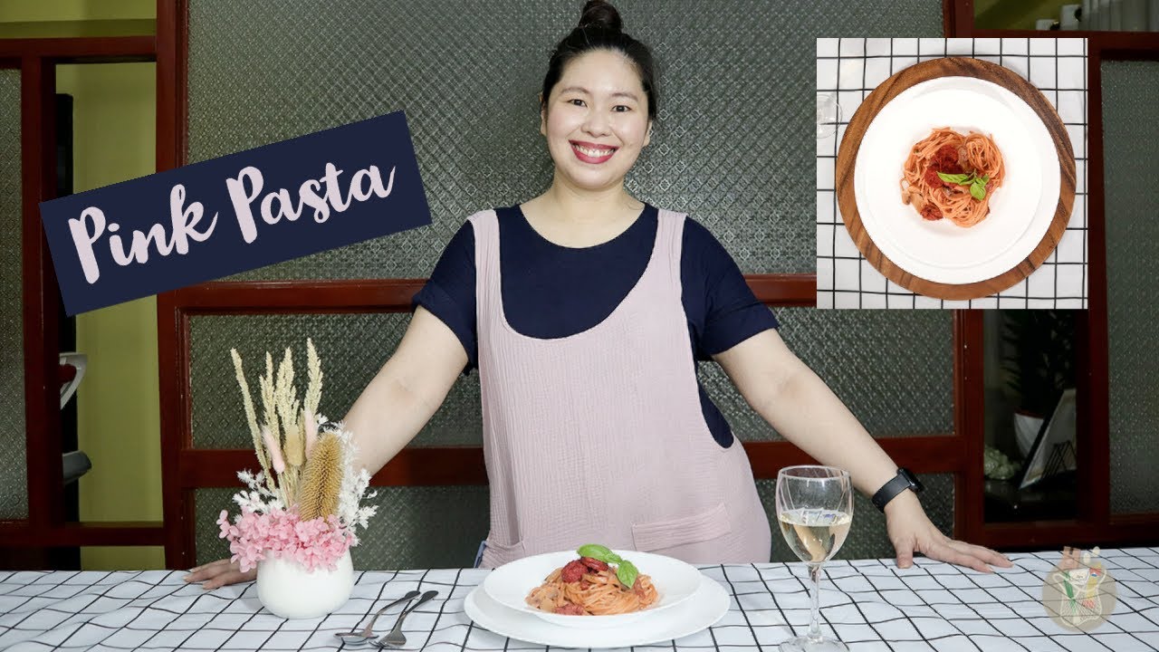 Pink Pasta Recipe [Creamy Tomato Pasta] | #KusinaMaria  #DavaoFoodVlogger #RecipeVlog