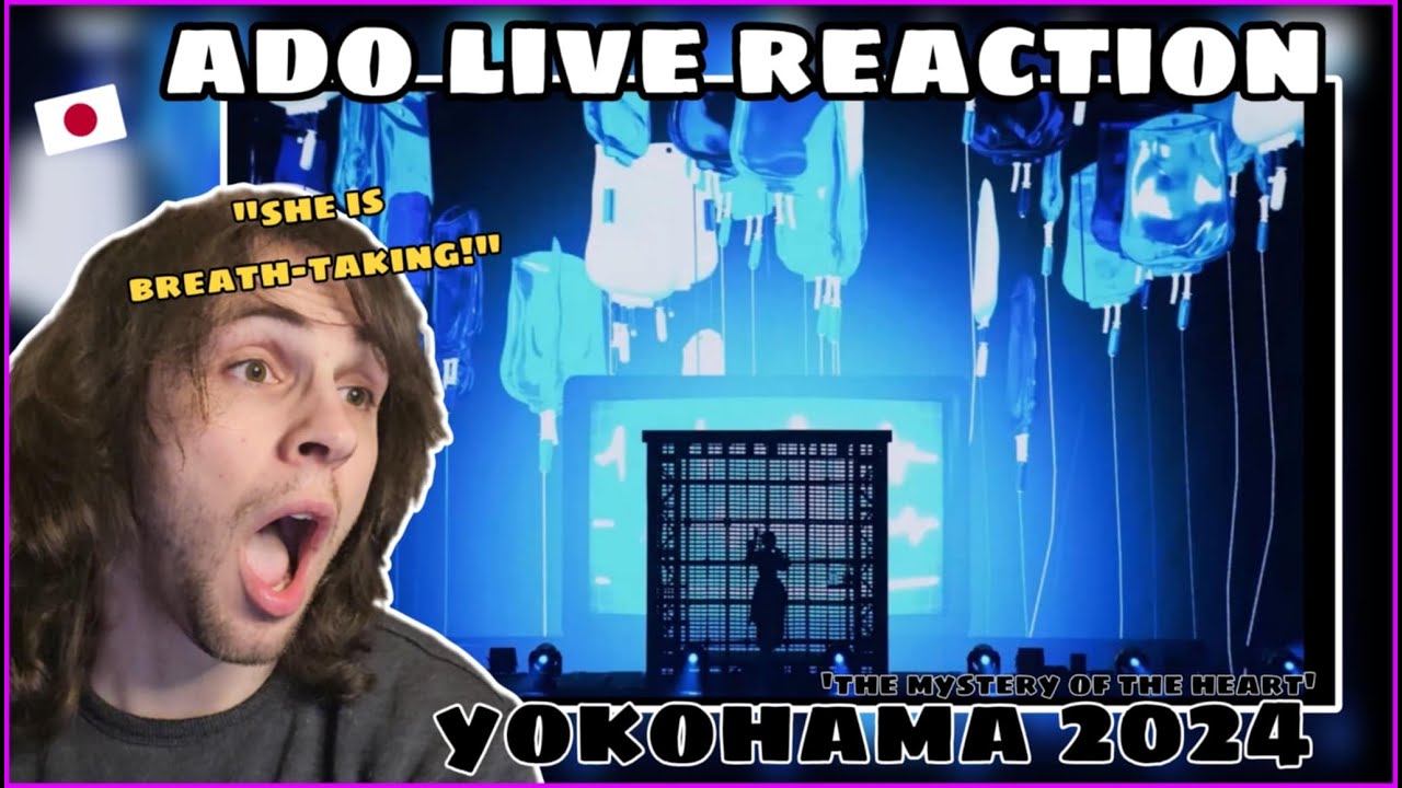 ADO - Live Performance REACTION!! - 'Mystery Called The Heart' at YOKOHAMA 2024!! || Blind Reaction