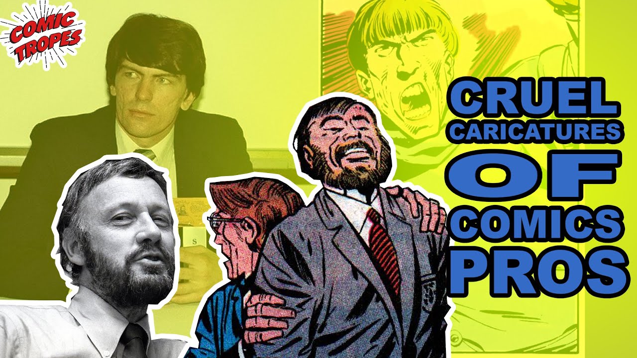 Cruel Caricatures of Comics Pros