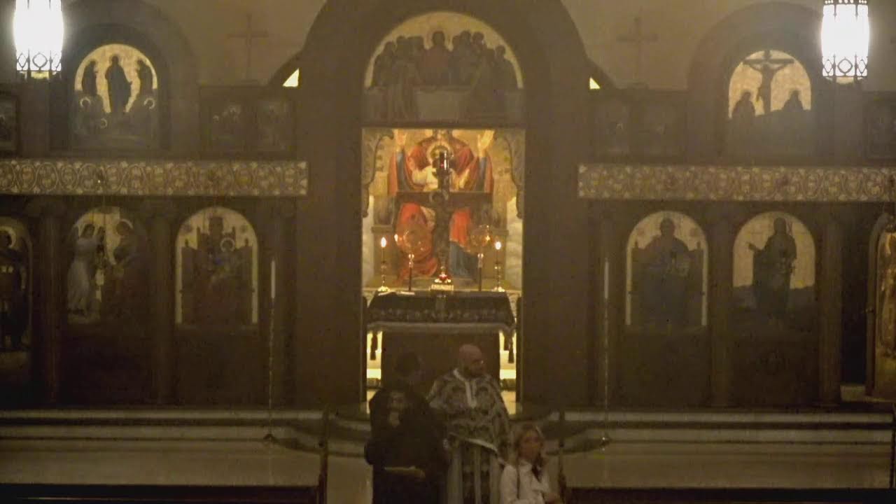 Services at Annunciation Greek Orthodox Church, Sacramento CA