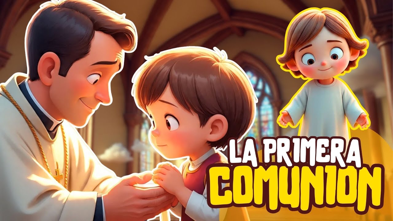 LA PRIMERA COMUNIÓN: ¡Jesús ENTRA a tu CORAZÓN en la EUCARISTÍA! 💖🍞 | PequeFe