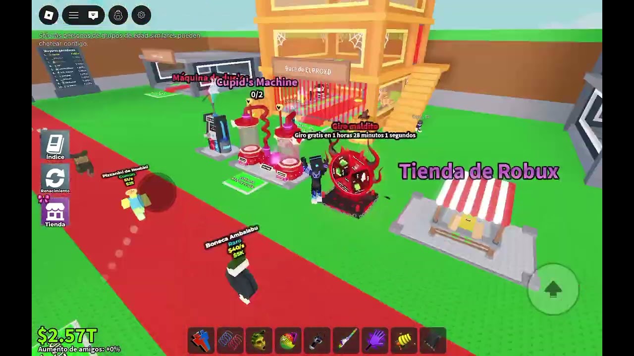 Steal a brainrot  osea pueblo de LATAM en cuanto tiempo me roban. Todo 