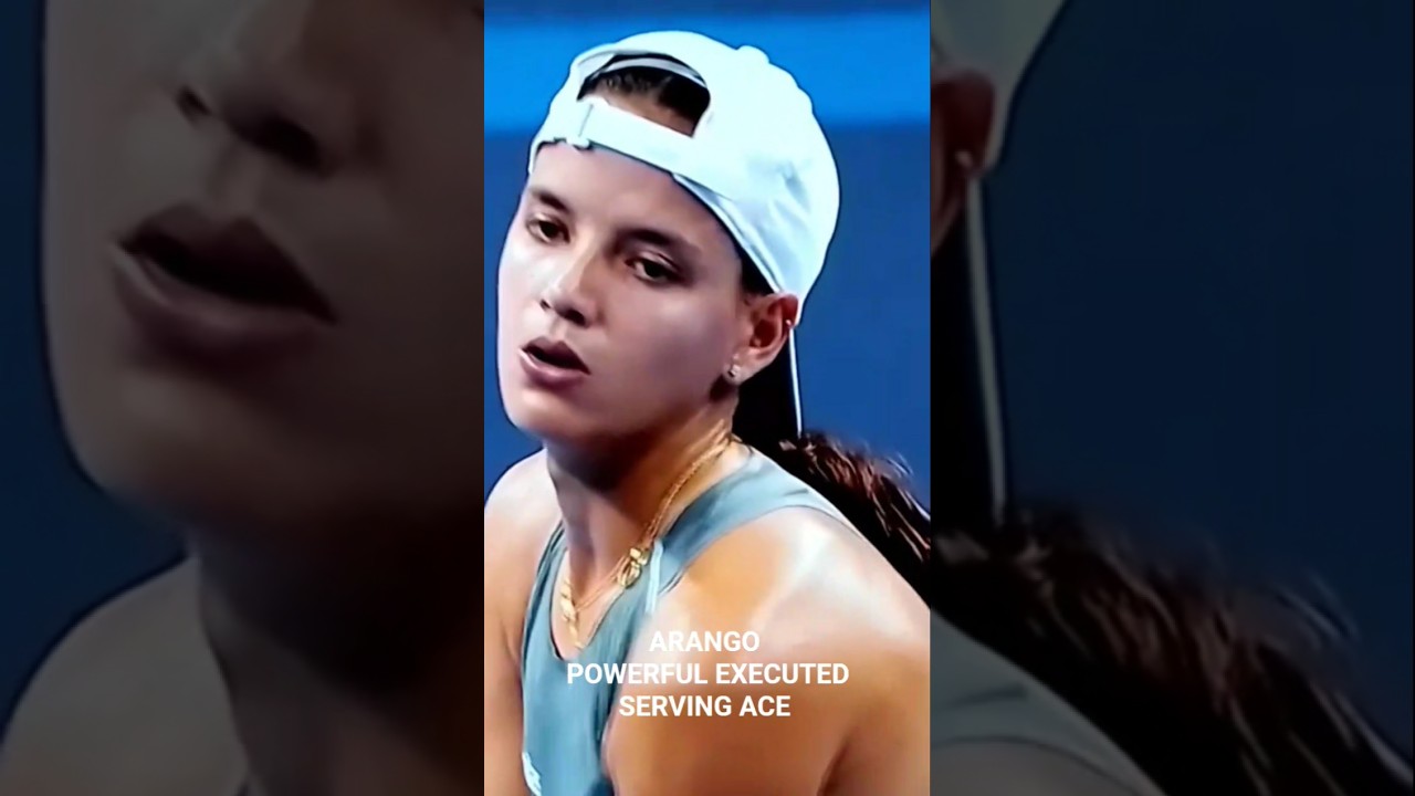 EMILIANA ARANGO POWERFUL EXECUTED SERVING ACE 
