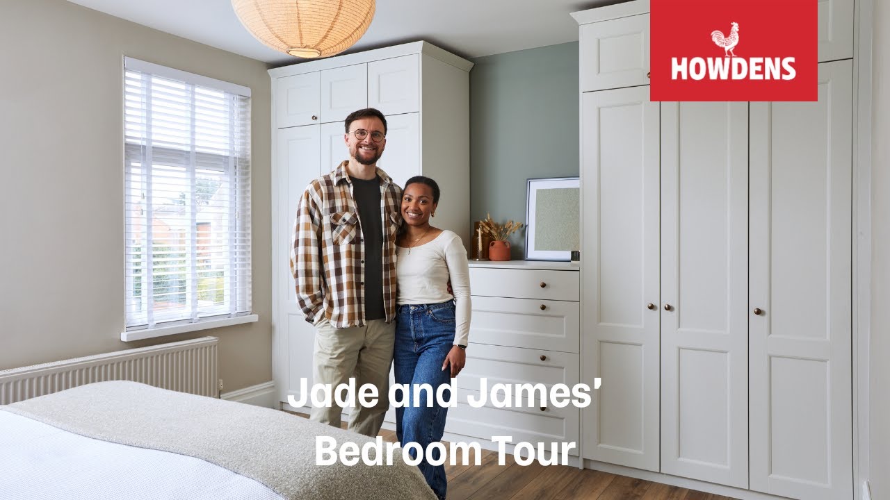 Howdens Fitted Bedroom Makeover with Jade and James