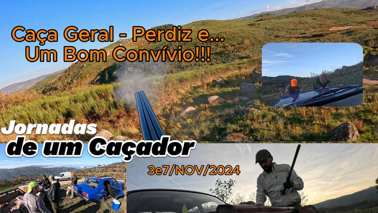 Caça Geral - Perdiz - Bom Convívio!!! 3 e 7 /NOV/2024