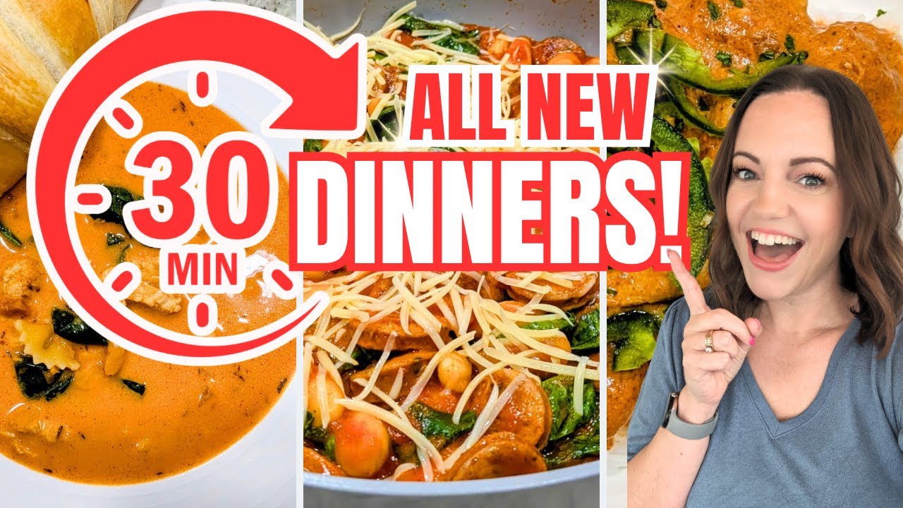 🥱3 Dinners for When You’re Tired & Have ZERO Energy