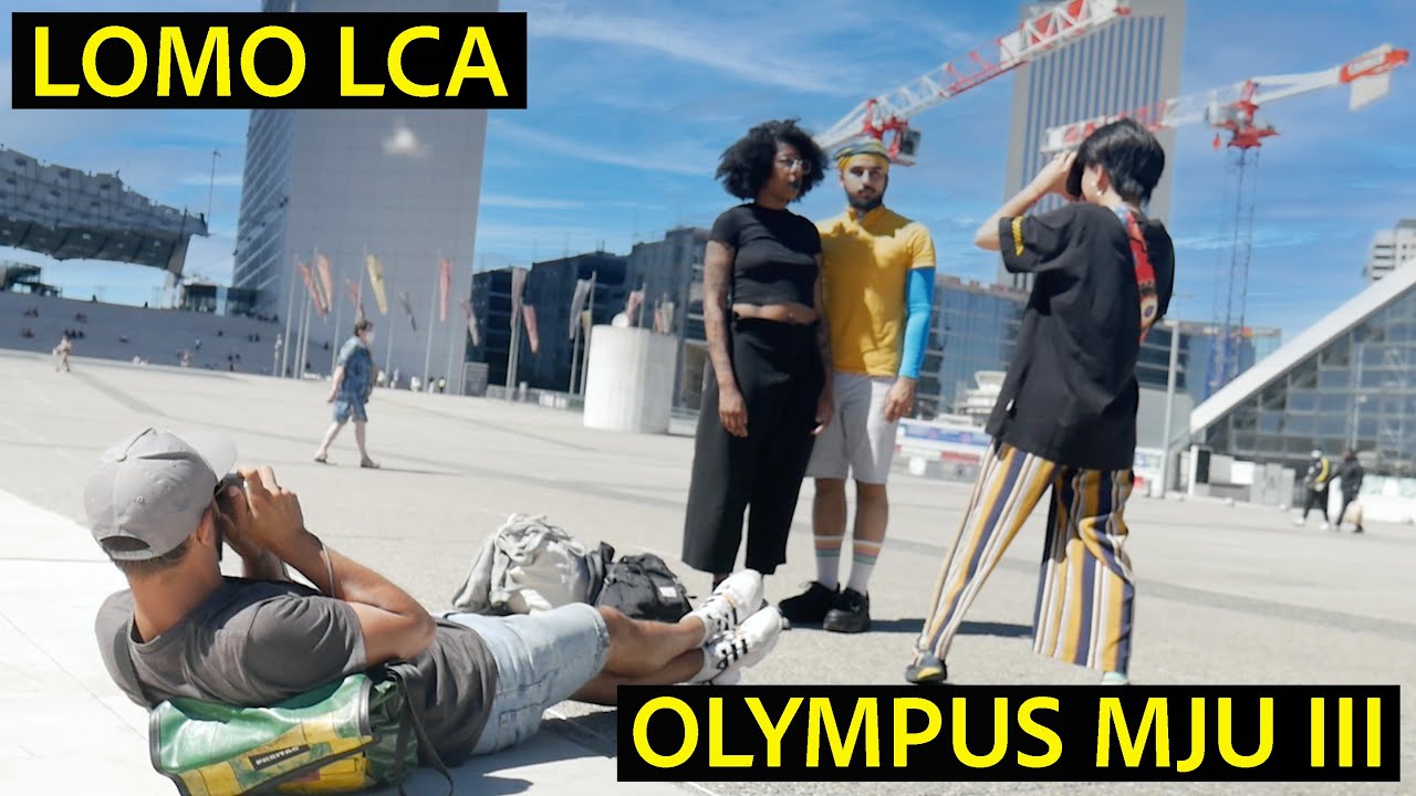 On ÉCHANGE son OLYMPUS MJU III & mon LC-A - Shooting ARGENTIQUE  (feat. Chungkid Express)
