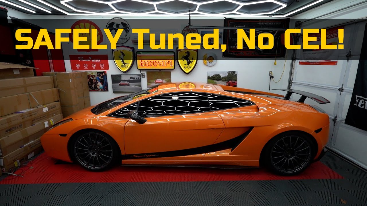 Тюнинг нашей редкой Lamborghini Gallardo Superleggera — больше лошадиных сил! Больше пламени!