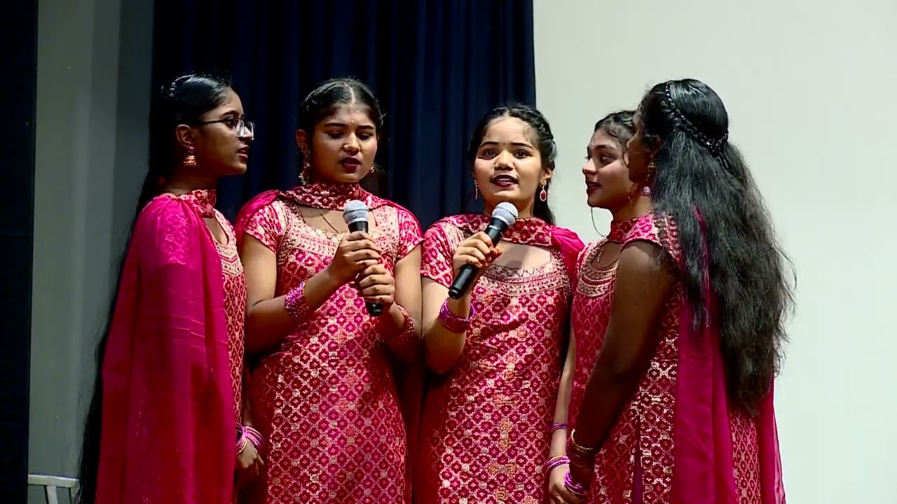School Annual Day 2025-26. Invocation song sung by High school girls. #song #invocation #school