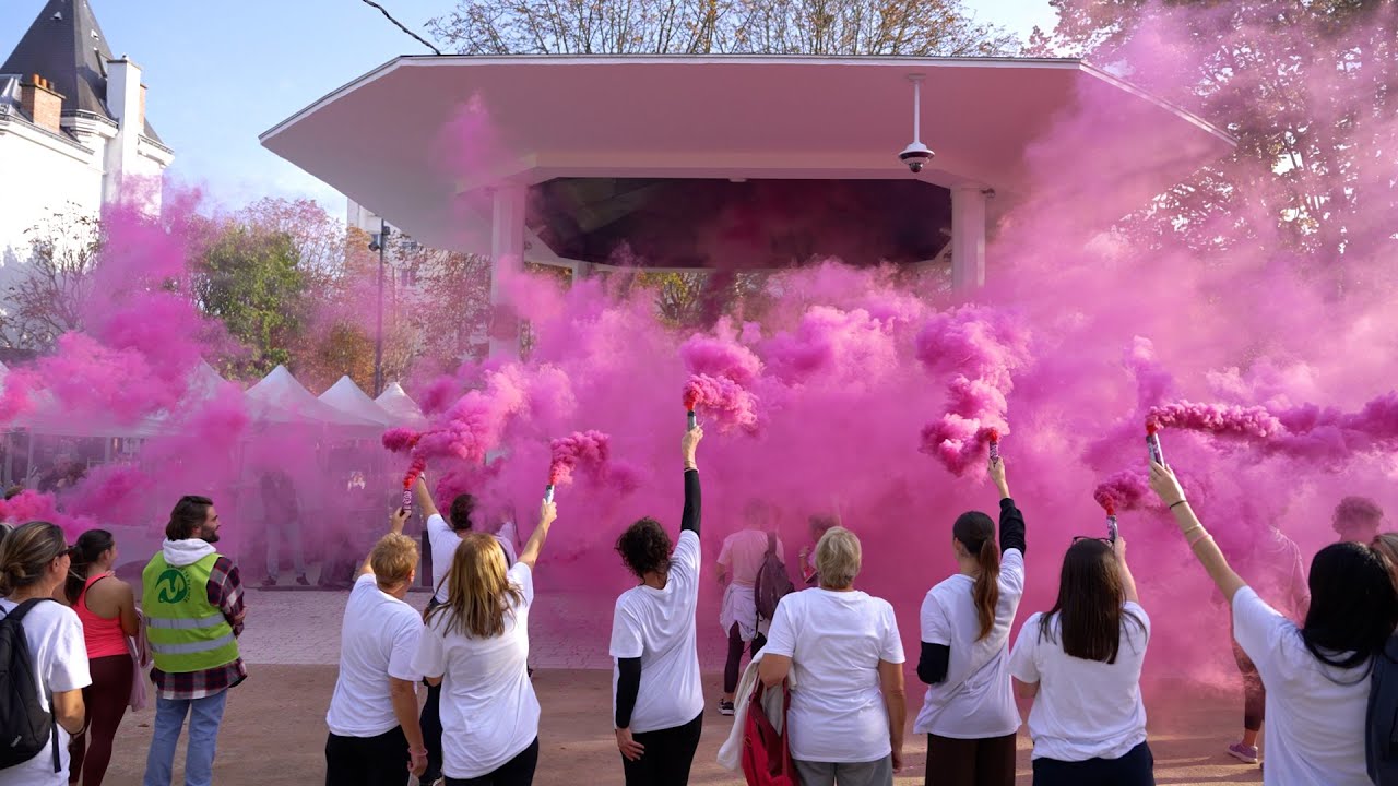 Octobre Rose à Houilles