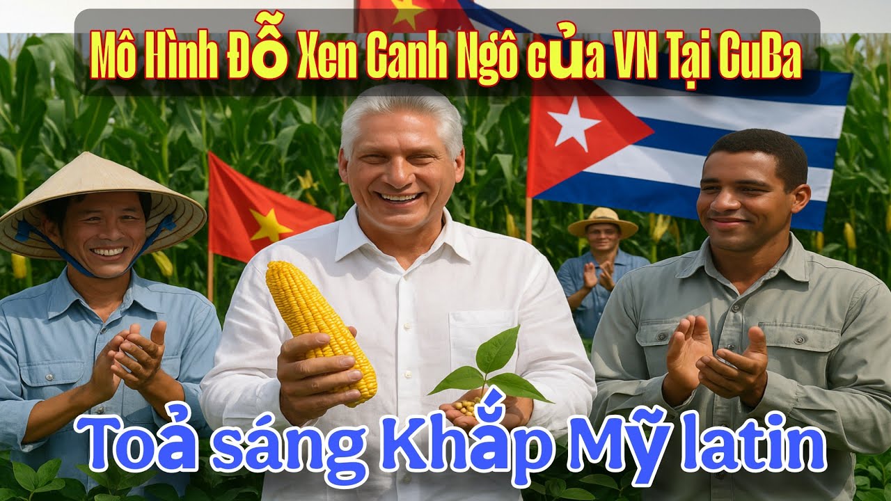 MÔ HÌNH ĐỖ XEN CANH NGÔ CỦA VIỆT NAM “TỎA SÁNG KHẮP MỸ LATIN”  CUBA KHEN NGỢI: PHÉP MÀU VIỆT NAM!