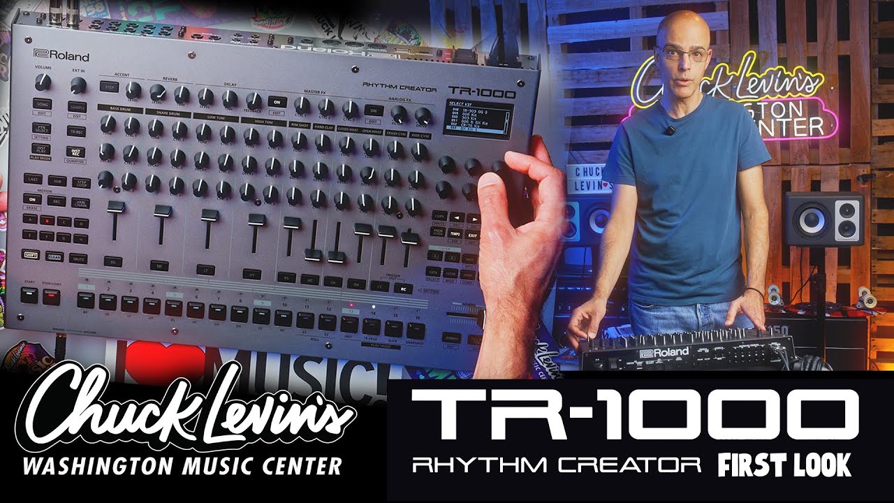 Roland TR-1000: первая настоящая аналоговая драм-машина за 40 лет! | Переосмысление 808 + 909