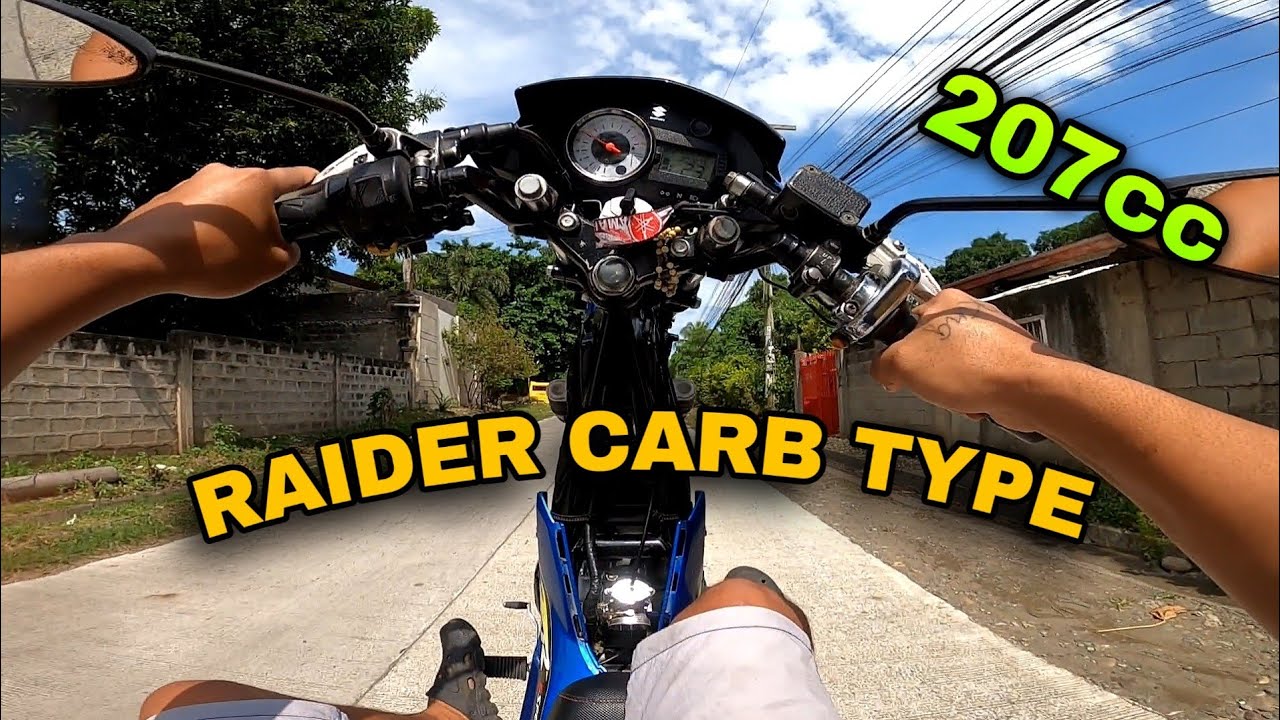 Raider carb type 207cc | 68mm, stroke +8, valve 22/24, carb 32mm, stock CDI, | daily use touring set