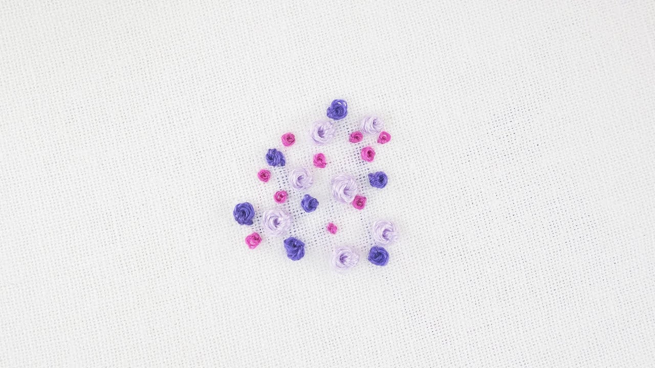 How to Sew a French Knot Stitch