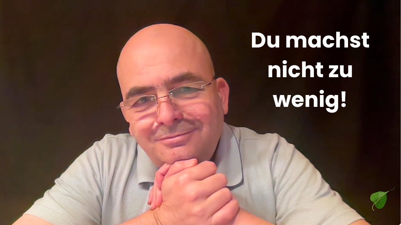 Warum du nicht zu wenig, sondern viel zu viel machst!