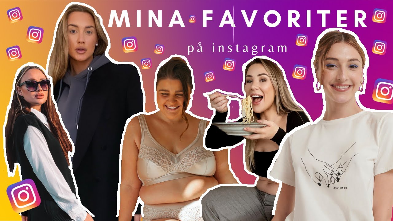 Alla dessa vackra kvinnor...│MINA 10 FAVORITER PÅ INSTAGRAM