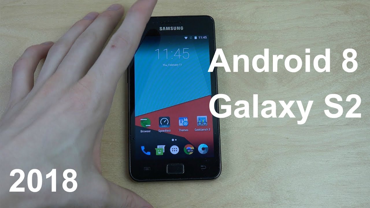 Как установить Android 8 на galaxy S2 9100